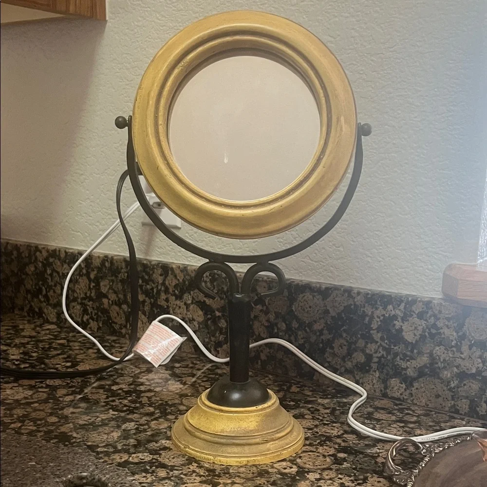 Elegant Gold Vanity Mirror